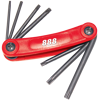 888 Tools Key Set Magnetic Folding 7Pc Torx Drive T834567 7Pc Magnetic Folding Torx Key Set T10, T15, T20, T25, T27, T30 & T40 # High Quality Cr-V Alloy Steel # Corrosion Resistant Black Finish # Precision Sizing To Meet Iso Standards