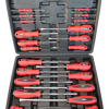888 Tools Screwdriver Set 888 22Pce T834025 Set Includes:• Regular Screwdrivers • Precision Screwdrivers • Tang Thru Screwdrivers Features: • Fully Magnetised Blade & Tips • Chrome Vanadium Steel Blades • Soft Grip Handles For Added Comfort Sizes Include Slotted: 3.0 X 75Mm, 5.0 X 100Mm, 6.0 X 38Mm, 6.0 X 125Mm, 6.0 X 150Mm, 8.0 X 150Mm Phillips: Ph0 X 75Mm, Ph1 X 100Mm, Ph2 X 38Mm, Ph2 X 100Mm , Ph2 X 150Mm, Ph3 X 150Mm Precision: Sl2, Sl2.5, Sl3, Ph000, Ph00, Ph0 Tang Thru: Ph2 X 150Mm, Ph3 X 200Mm, 6.0 X 150Mm, 8.0 X 200Mm