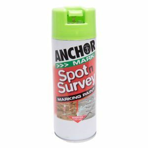 Anchor Spot & Survey Marking Paint  Green Fluorescent 350G ANCAS05 0
