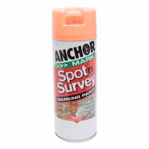 Anchor Spot & Survey Marking Paint  Orange Fluorescent 350G ANCAS06 0