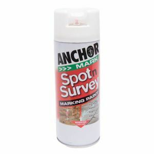 Anchor Spot & Survey Marking Paint  White 350G ANCAS07 0