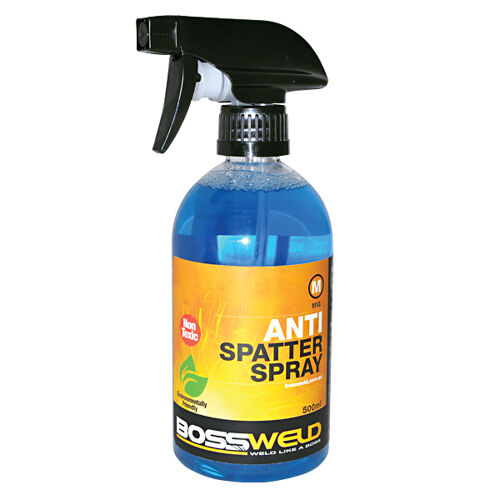 Antispatter spray water bottle