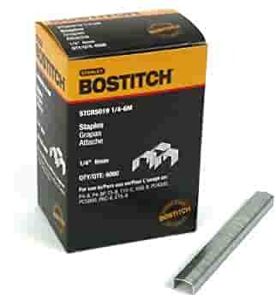 Bostitch Staple, Packaging Stcr5019 Crown 12Mm X 6Mm [6000] BOSSTCR50191/4-6M 0