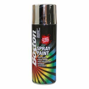 Boston Spray Paint, Bright Chrome 250G BOSBT50 0