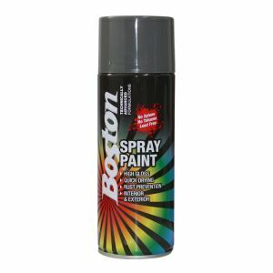 Boston Spray Paint, Mid Grey 250G BOSBT22 0