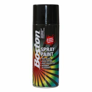Boston Spray Paint, Satin Black 250G BOSBT51 0