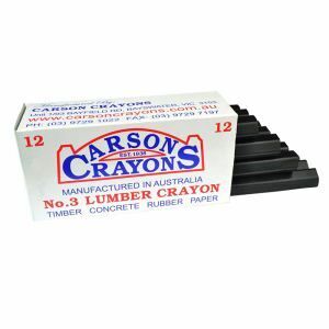 Carson Crayon Black (12) Per Pack CAR3BLK 0