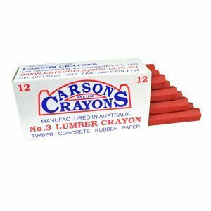 Carson Crayon Red (12) Per Pack CAR3RED 0