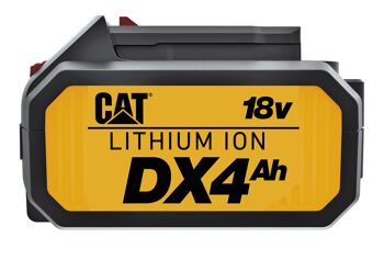 Cat 18V 4.0Ah Li-Ion Battery DXB4 18V 1 For All Batteries. Compatible With All 18V Cat Dx Tools Plus 18V Dx Chargers