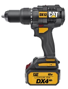 Cat 18V 65N.M Hammer Drill DX12 Compact And Lightweight Designed Combi Drill With 65Nm High Torque For Tough Applications. Cat Latest Brushless Motor And Intelligence Pcm System Delivers Advanced Digital Overload Protection And Enhances Performance And Maximum Run Time. Variable Speed Trigger For Easy Control Of Different Applications. Battery Capacity Indicator To Easier Check Battery Energy Remaining In Time. Bright Led Light And Belt Hook For Easy To Use.