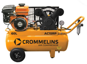 Crommelins AIR COMPRESSOR Model AC15RP with Honda AC15HP