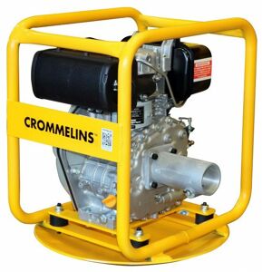 Crommelins CONCRETE DRIVE UNIT - PETROL, DIESEL. Yanmar 4.7hp L48 diesel engine, drives vibrators & PUMP up to 3”, roll frame, r/start DU47YD