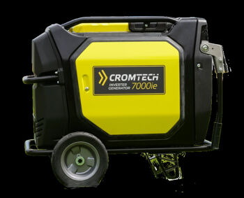 Crommelins CROMTECH LEISURE GENERATOR 7000w max output, 6000w cont, electric & remote start, 3 x outlets (2x 15 AMP, 1x 32 AMP) TG7000IE