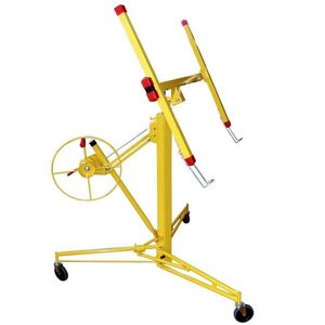 Crommelins PANEL LIFTER 68kg capacity, Intex drywall/panel lifter, single sheet capacity, wallboard size capacity up to 1200x4800mm, 3315mm max height, 860mm min height PLIFT