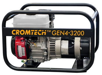 Crommelins CROMTECH PETROL GENERATOR Model TG40RP with Honda GX200 TG40HP