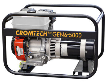 Crommelins CROMTECH PETROL GENERATOR Model TG60RP with Honda GX270 TG60HP