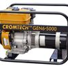 Crommelins CROMTECH PETROL GENERATOR 5000w max, Robin 9hp EX27 engine, 25mm roll frame, mecce alte alternator, 2x plugs, r/start, 70db at 7m, Australian assembled TG60RP