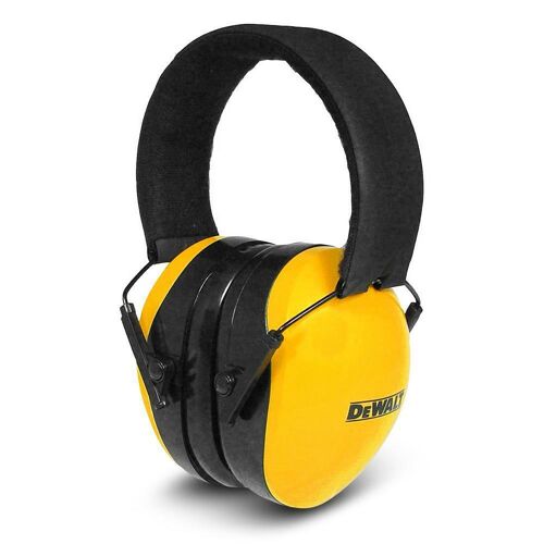 Dewalt Interceptor Lightweight Folding Earmuffs DPG62C The Dewalt Dpg62 Interceptor Earmuff Is A Lightweight Earmuff With Unmatched Performance Providing Maximum Hearing Protection.
Lightweight Design Provides All Day Comfort.
Compact Folding Feature Allows For Easy Storage And Keeps Dust And Debris Out Of The Earcups.
Cushion Padding On Earcups Provides Maximum Protection From Noise And Maximum Comfort.
Tested As/Nzs 1270:2002 Standard.
Slc80 28Db, Class 5.
High Performance Earmuff Offers Excellent Noise Reduction With Maximum Comfort. Adjustable Moisture Wicking Headband Moves Moisture Away While Providing Cool Comfort.