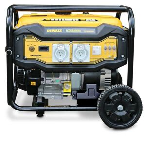 Dewalt Petrol Generator With Electric 8950W 8.9Kva DXGN8950IK 8,950W Of Start Up Power And 7,200W Running Power (Power Factor 1)
Average Voltage Regulation Alternator For Powering Sensitive Devices
2 X 240V/15A Ip66 Weather Resistant Outlets For Added Safety
Rcd, Circuit Breaker And Earth Connector For User & Product Safety
Dewalt Commercial Series 420Cc Engine With Low Oil Shutdown Protection
Electric Start With Premium Dry Cell Battery For Easy And Reliable Starts
Large 23L Fuel Tank Delivers Up To 10Hrs Runtime @ 50% Load
Data Centre Provides Key Run Time And Service Interval Information
32Mm Diameter Heavy-Duty Steel Frame
Equipped With Never-Flat Tyres And Fold Down Handle For Easy Transport