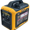 Dewalt Petrol Inverter Generator 2200W 2.2Kva DXIG2200 Recoil Start
8 Hours Run Time At 50% Load
Full Copper Wired Alternator Providing Very Clean Power
Eco Throttle Mode Switch
240V /50Hz, Ip44 Weatherproof Outlets.
12 Volt Outlet With Dual Usb Adaptor Outlet
Hour Meter To Determine Service Intervals
Easy Read Displays For Fuel Level Led Indicator & Wattage Consumption Indicators
Low Oil Auto Shut Off Protects Engine From Low Oil Levels
Compact & Light Weight
Built In Parallel Ports For Linking Two Units Together To Double The Power Output.
Ideal For Senitive Electronic Equipment, Outdoor Leisure /Camping, Caravanning, Domestic, Light Trade Applications
Specifications:
2200 Starting Wattage And 1800 Running
Recoil Start
Dewalt 79Cc Ohv Engine
Low 55 Dba
Thd At Full Load <3%
240V /50Hz, Ip44 Weatherproof Outlets
12 Volt Outlet With Dual Usb Adaptor Outlet
Full Copper Wired Alternator