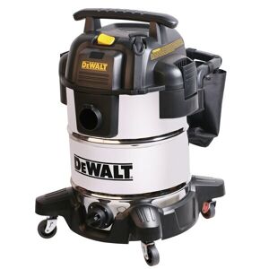 Dewalt Stainless Steel Wet & Dry Vacuum 38L DXV38S Powerful Motor Provides The Suction Needed For Most Cleanup Jobs
Built-In Blower Port To Blow Away Sawdust And Workshop Debris
Rubberized Casters Allow For Smooth Swiveling In Any Direction And Large Rear Wheels Provide Easy Maneuverability
Built-In Accessory Storage Bag Keeps All Accessories Neatly Organised
Large Built-In Drainage Valve Allows For Easy Liquid Evacuation
Ideal For Large Cleanups On The Jobsite
Extra Long, 3.05M Power Cord With Cord Wrap Design Provides Reach And Convenient Storage