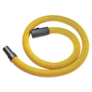 Dewalt Ultra Durable Pro Vacuum Hose 48Mm X 2.1Mtr DXVA19-2500 This Dewalt Vacuum Hose Is Crush-Resistant And Flexible. Bends Easily To Clean Every Nook And Cranny At Home, The Garage, In The Car, And More. Dewalt Vacuums Make Short Work Of Even The Toughest Jobs, Saving You Time And Effort.

Suits:

Dewalt Dxv23P 1150W 23L Wet & Dry Vacuum
Dewalt Dxv34P 1200W 34L Wet & Dry Vacuum
Dewalt Dxv38S 1250W 38L Stainless Steel Wet & Dry Vacuum
Features:

Locking Tab Allows The Hose To Attach To The Vacuum Securely
Ultra Durable Crush Resistant Design
Fits Dewalt Wet Dry Vacuums 23 To 38 Liter
Specifications:

Diameter: 48Mm
Length: 2.1M
