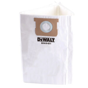 Dewalt Vacuum Dust Bag Fn 22-37L 3Pk DXVA19-4211 This Dewalt Accessory Is A High-Quality Product Designed For Dewalt Wet Dry Vacuums. Made From Robust Material, Combined With An Easy-To-Attach Click In System, This Accessory Is Perfect For Any Trade Site And Home Garage Alike. Backed With A 3 Year Warranty.

Robust Material
Suitable For Dewalt Wet Dry Vacuums
Easy To Attach
3 Year Warranty