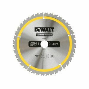 Dewalt Blade, Circular Saw 40T Construction, 254 X 30Mm DT90249-QZ