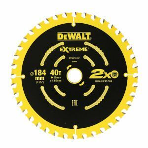 Dewalt Blade, Circular Saw Extreme 184Mm X 20 X 40T DT90259-QZ