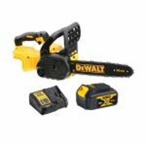 Dewalt Chainsaw & Single Battery Kit 18V, 1 X 4.0Ah And Charger DCM565M1-XE
