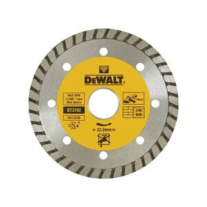 Dewalt Cutting Wheel, Diamond Turbo 115 X 22.2Mm, Uni Concrete DT3702-QZ
