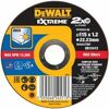 Dewalt Disc, Cutting, Bonded Thin Cut 115 X 1.2 X 22.23Mm, Ext Inox DT43933-QZ