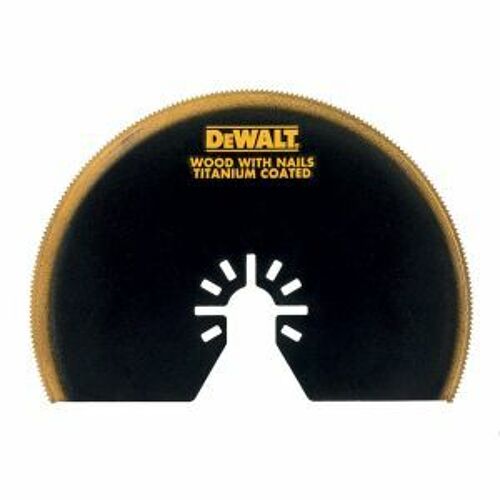 Dewalt Multi-Tool Blade, Wood/Nails Semi Cirlce 102Mm DT20709-QZ