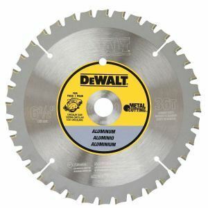 Dewalt Saw Blade, Metal Cutting 16Mm Bore, Aluminium, 165Mm X 36T DW9152