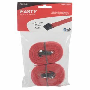 Fasty Strap Pinpack 2M X 20Mm [2] Red FAS157 0