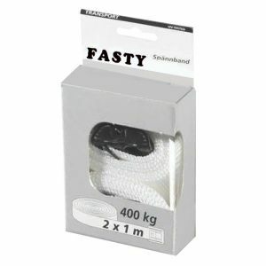 Fasty Tie Strap 2.5Mx25Mm Transport Cap.400Kg Red [2] Pack FAS148 0