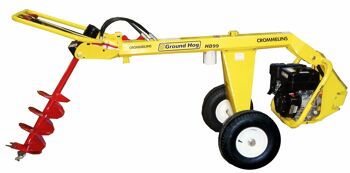 Groundhog GROUNDHOG POST HOLE DIGGER 1 man operation, fits up to 18" augers, petrol, Honda GX270, centrifugal clutch disengages on hidden obstacles SPECIAL ORDER ONLY HD99HP