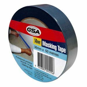 Gsa Masking Tape, Long Life Blue 36Mm X 50M POW70636LL 0