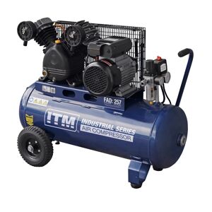 Itm - Air Compressor, Belt Drive, 2.5Hp 60Ltr Fad 257L/Min - TM351-25060
