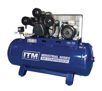 Itm - Air Compressor, Belt Drive Stationary 3 Phase, 7.5Hp 270Ltr Fad 704 L/Min - TM353-75270