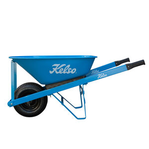 Kelso Wheelbarrow, Tradesman 100 Ltr Steel Tray KELKBTMS100-6.5 0