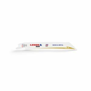 Lenox Blade, Recip Power Arc Curved 152 X 19 X 0.9Mm 10Tpi [5] LEN21064610GR 0