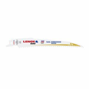 Lenox Blade, Recip Power Arc Curved 152 X 19 X 1.3Mm 6Tpi [5] LEN21060656GR 0