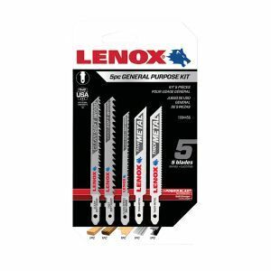Lenox Jigsaw Blade Kit T-Shank Assorted 5 Piece LEN1994456 0