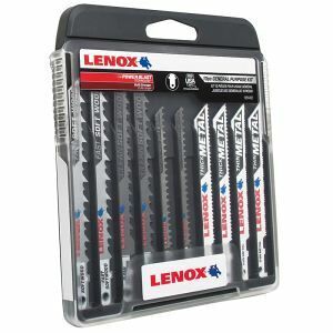 Lenox Jigsaw Blade Kit T-Shank W/ Case 10 Piece LEN1994458 0