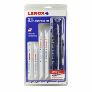 Lenox Multi Blade Recipro Blade Kit 13 Piece In Case LEN1821376 0
