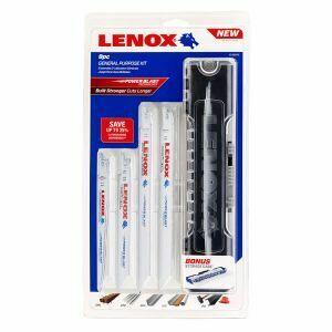 Lenox Reciprocating Blade, Set 9 Piece LEN121439KPE 0