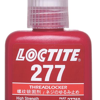 Loctite Threadlocker 277 High Strgth Chemical Resist Red 50 Ml LOC27750