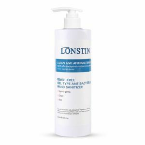 Lonstin Hand Sanitiser, 400Ml Lonstin, Medical Standard OHS-HANDSANS400 0