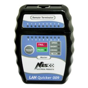 Nesco Lan Cable Tester Rj45 Utp, Stp TCT009 0